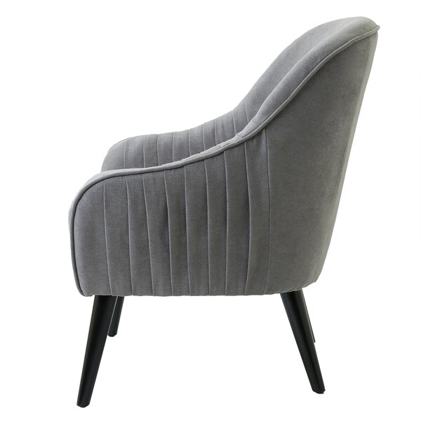 Jessup Pleated Armchair_Gray - Image 4