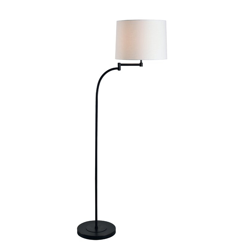 Anneliese 59.11" Swing Arm Floor Lamp - Image 0