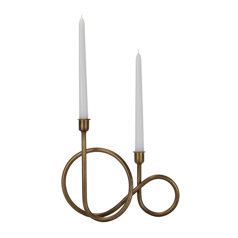 Taper Metal Candlestick - Image 1