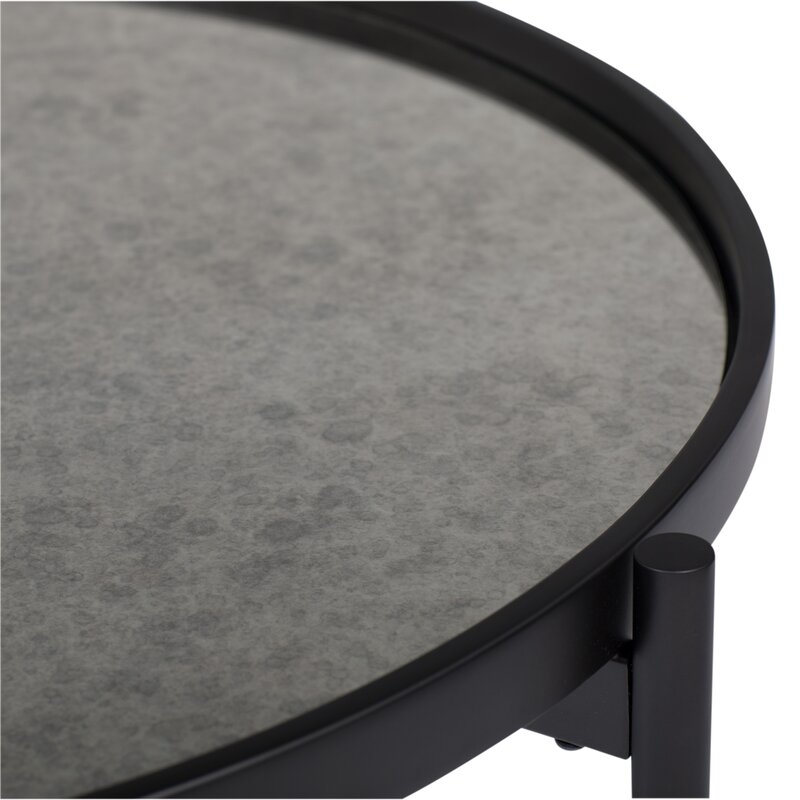 Estrade Modern Round Tray Table - Image 2