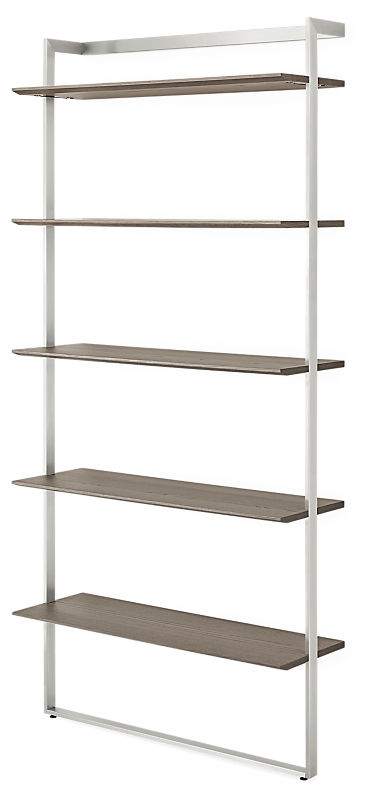 Beam Bookcase, Ash & Stainless Steel - Image 0