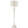 Silver Circles Vintage Chic Floor Lamp - Style # 17K20 - Image 1