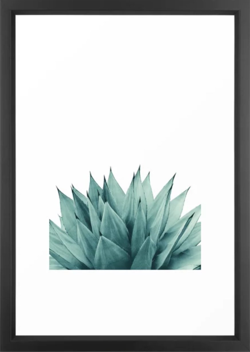 Agave Vibes - 15" x 21" - vector black - Image 0