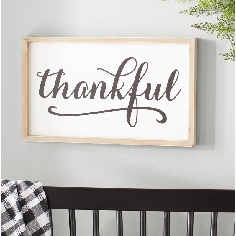 "Thankful" Wall Décor - Image 1