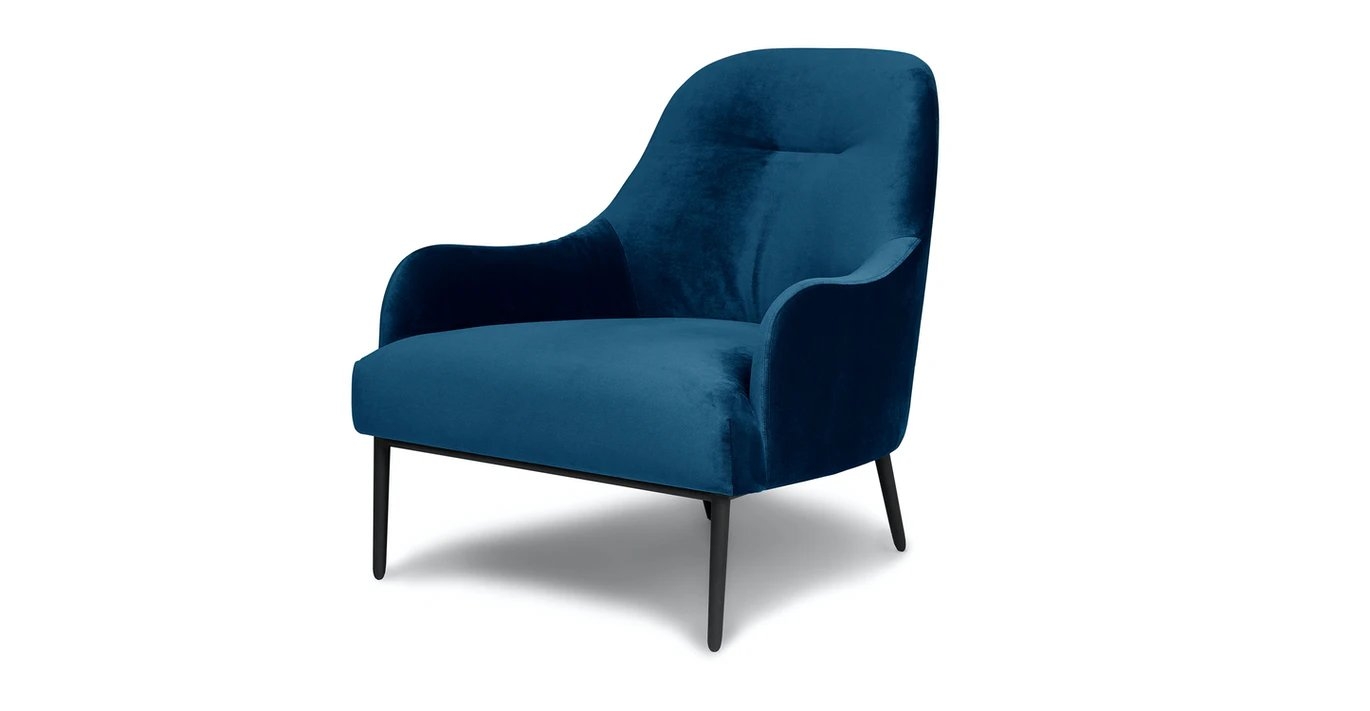 Embrace Mercury Blue Chair - Image 1