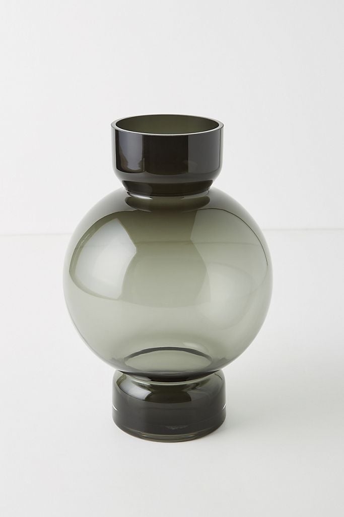 Vera Bubble Vase By Anthropologie in Black Size M - Image 0