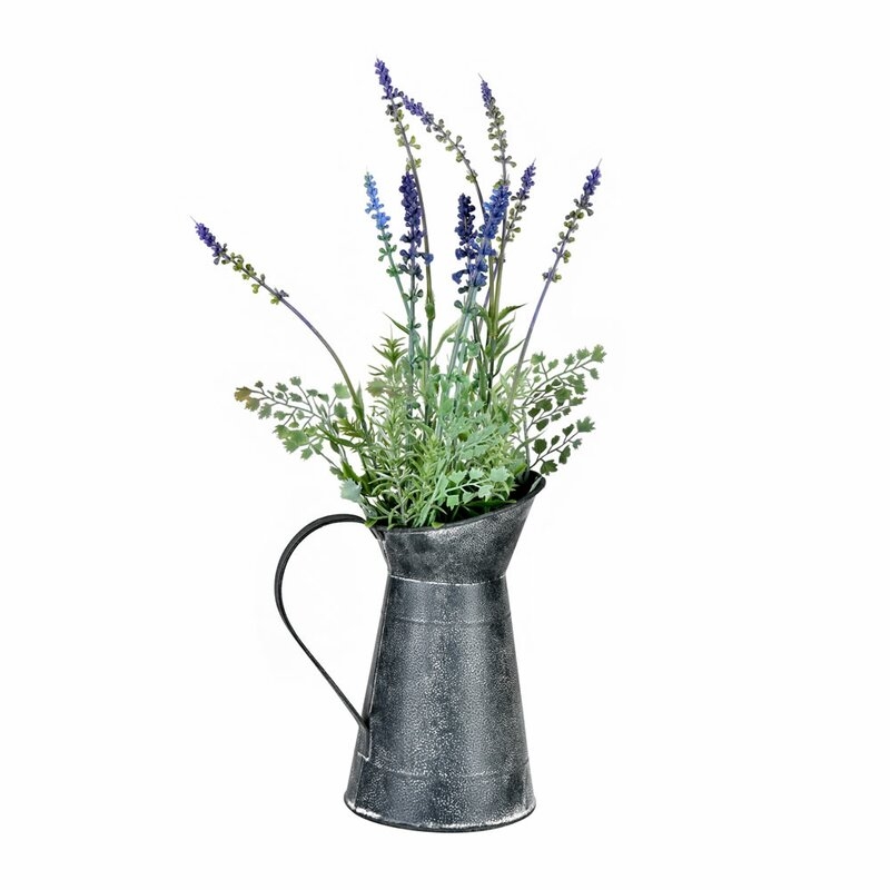 Lavender Floral Arrangement in Pot - Image 0