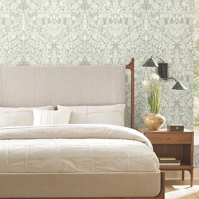 Lockwood Damask Wallpaper - Image 1