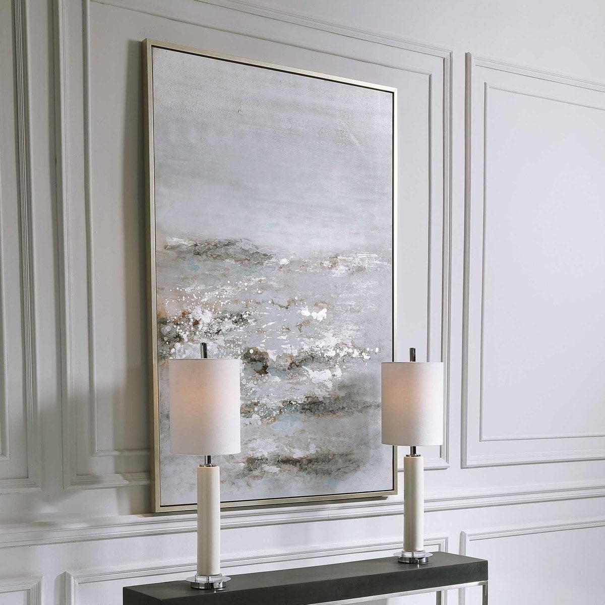 OPEN PLAIN HAND PAINTED CANVAS - Image 0