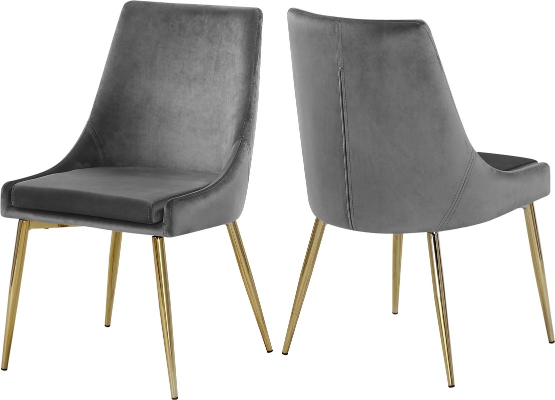 Paluch Upholstered Dining Chair (set of 2) GREY - Image 1
