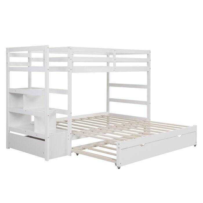 Rehobeth Twin Over Twin Bunk Bed with Trundle - Image 1