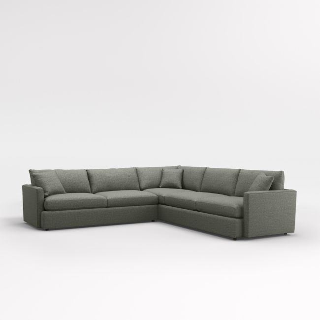 Lounge 2-Piece L-Shaped Sectional with Right-Arm Corner Sofa - Image 1