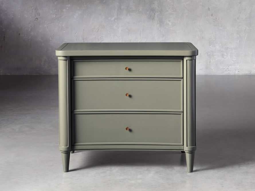 Henley Nightstand in Wood Green  Doma Verde - Image 0