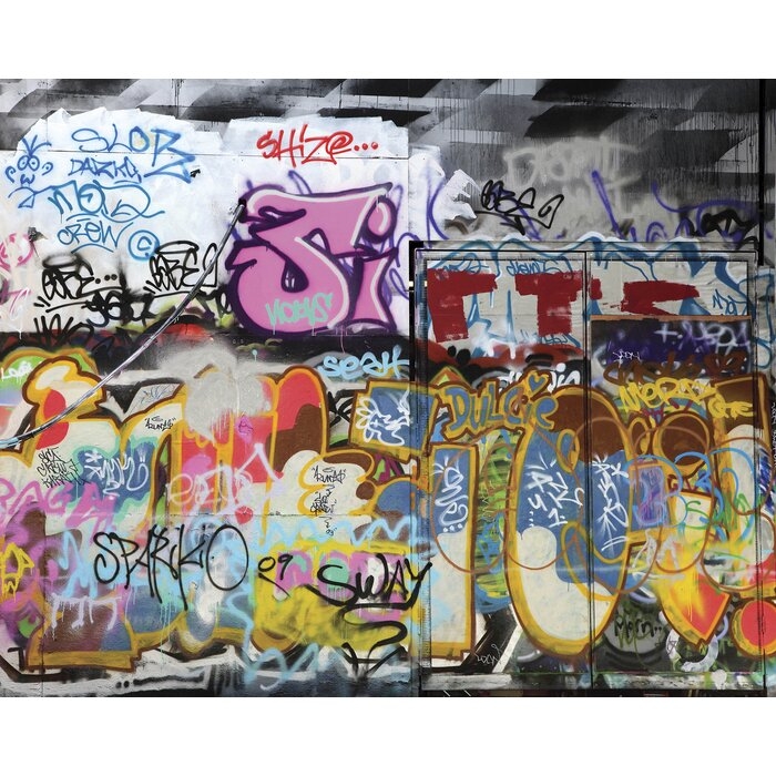 Cloudcroft Graffiti Wall Mural - Image 2