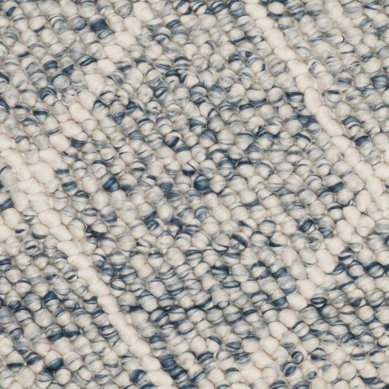 Billie Hand-Tufted Cotton Ivory/Blue Area Rug - Image 1