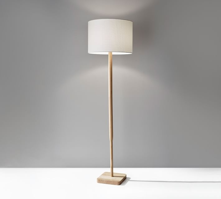 Morton Floor Lamp, Natural - Image 1