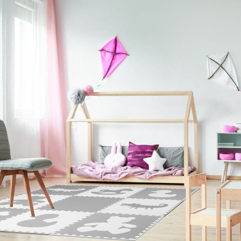 Puzzle Exercise Baby Interlocking Foam Playmat - Image 1