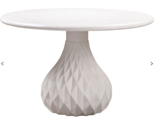 Tulum Ivory Concrete Dining Table - Image 0