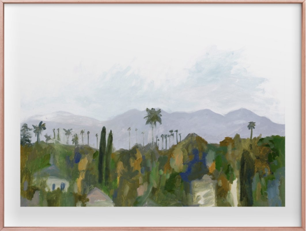 Los Angeles Landscape wall art - Image 0