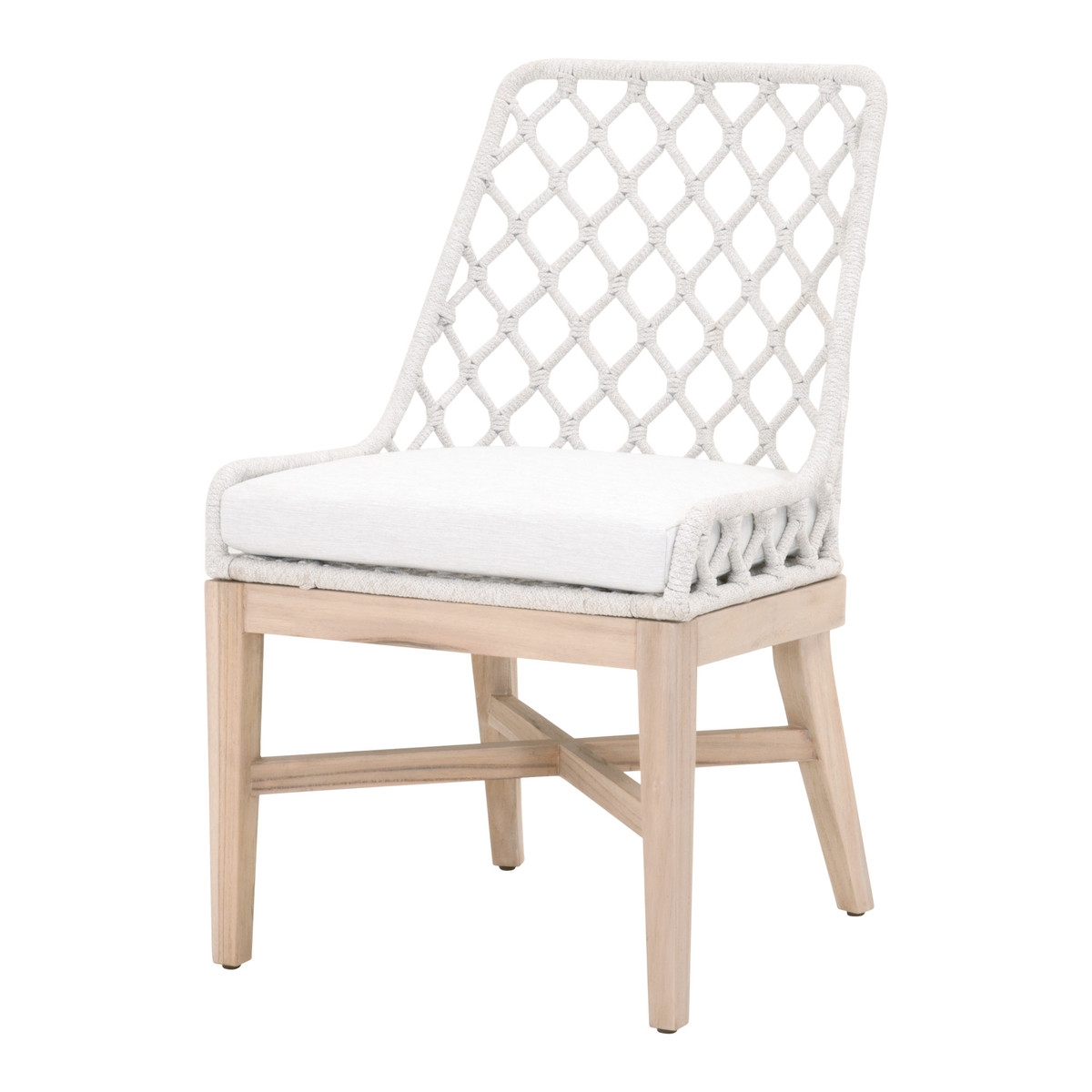Lattis Dining Chair, White - Image 1