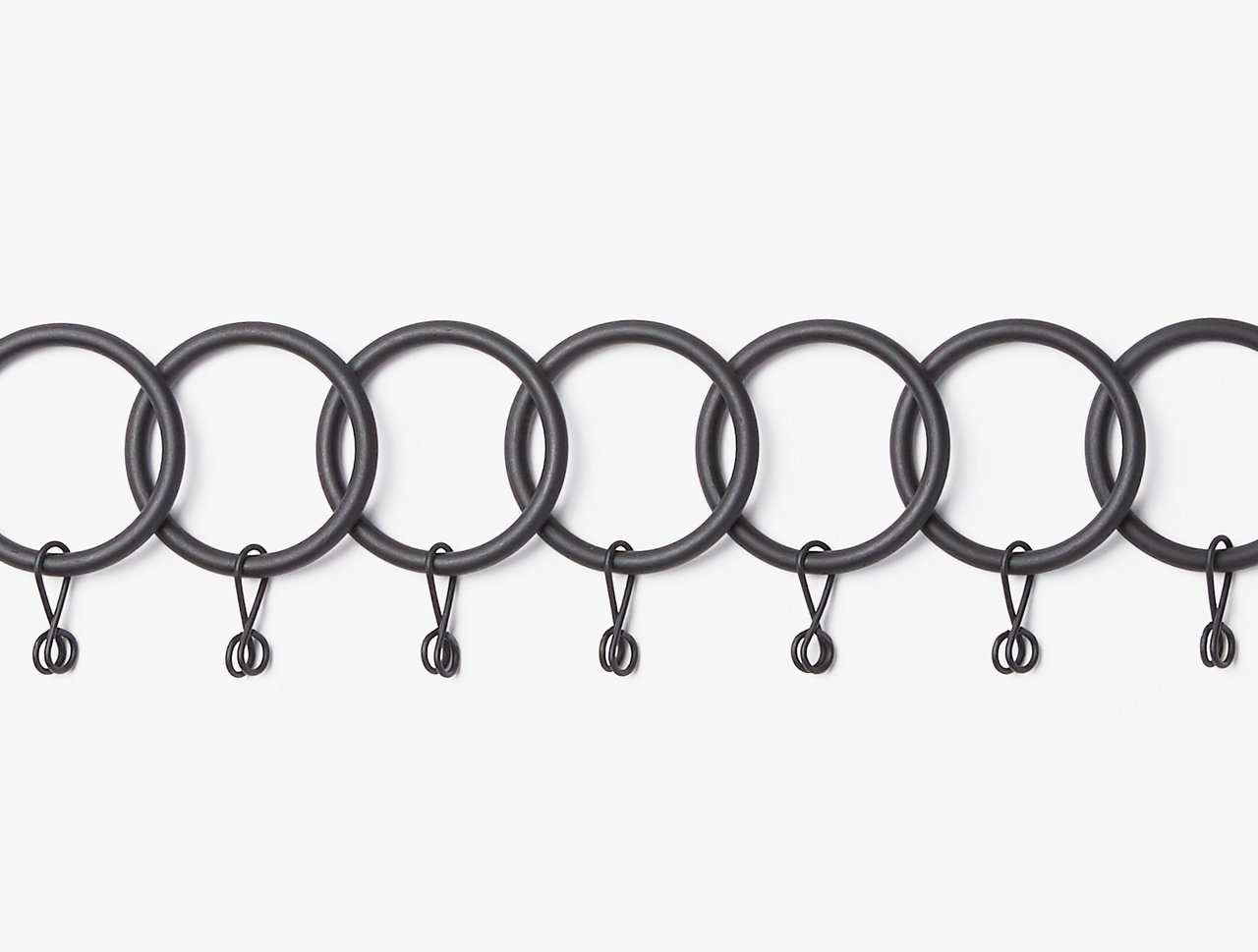 Curtain Rings with Hooks - Image 0