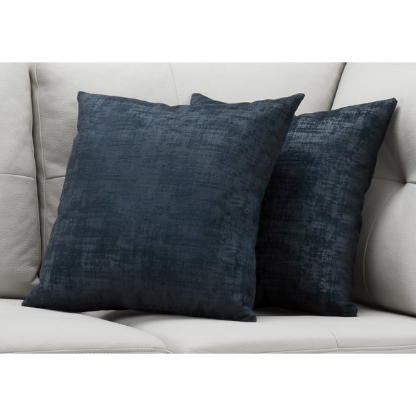 Cronk Throw Pillow, Set of 2, Blue - Image 1
