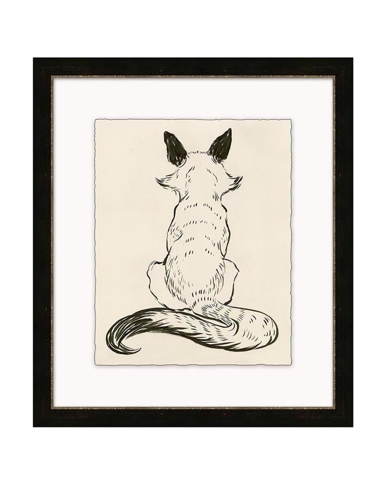 RESTING FOX Framed Art - Image 0