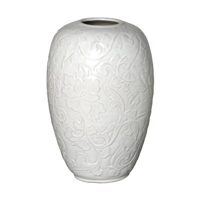 Botanical Relief Vase - Image 0
