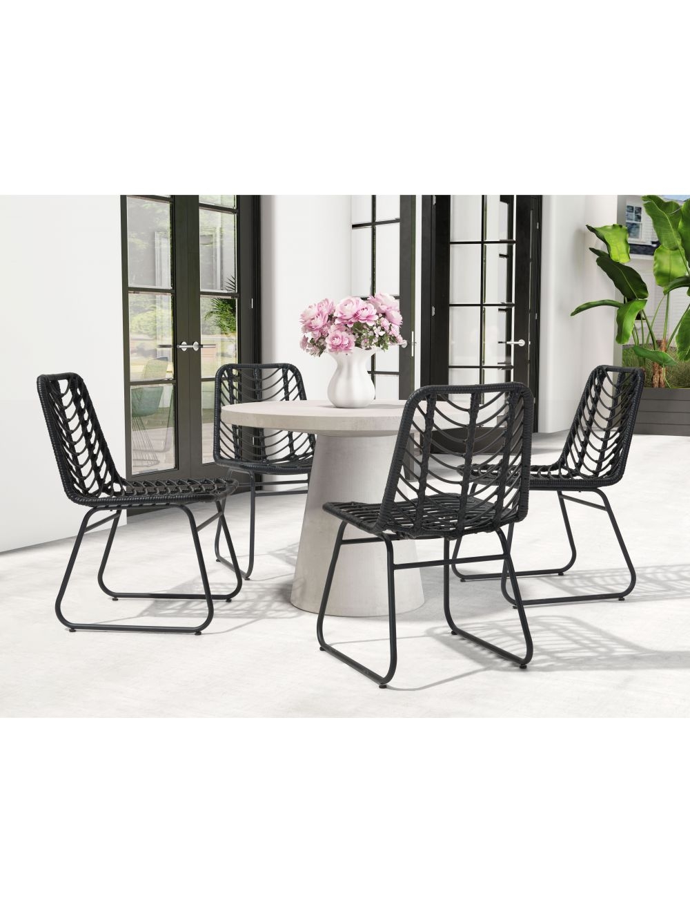 Laporte Dining Chair, Black, Set of 2 - Image 5