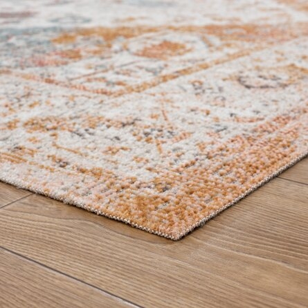 Whipkey Ombre at Dusk Orange/Gray Indoor/Outdoor Area Rug - Image 2