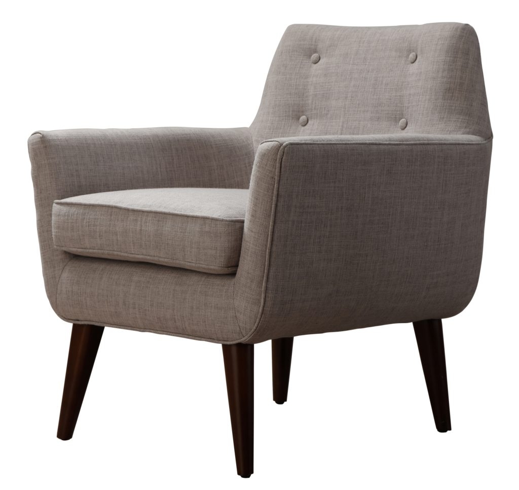 Sadie Linen Chair, Beige - Image 1