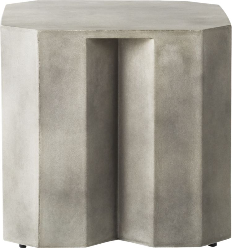 Hex Small Ivory Side Table - Image 4