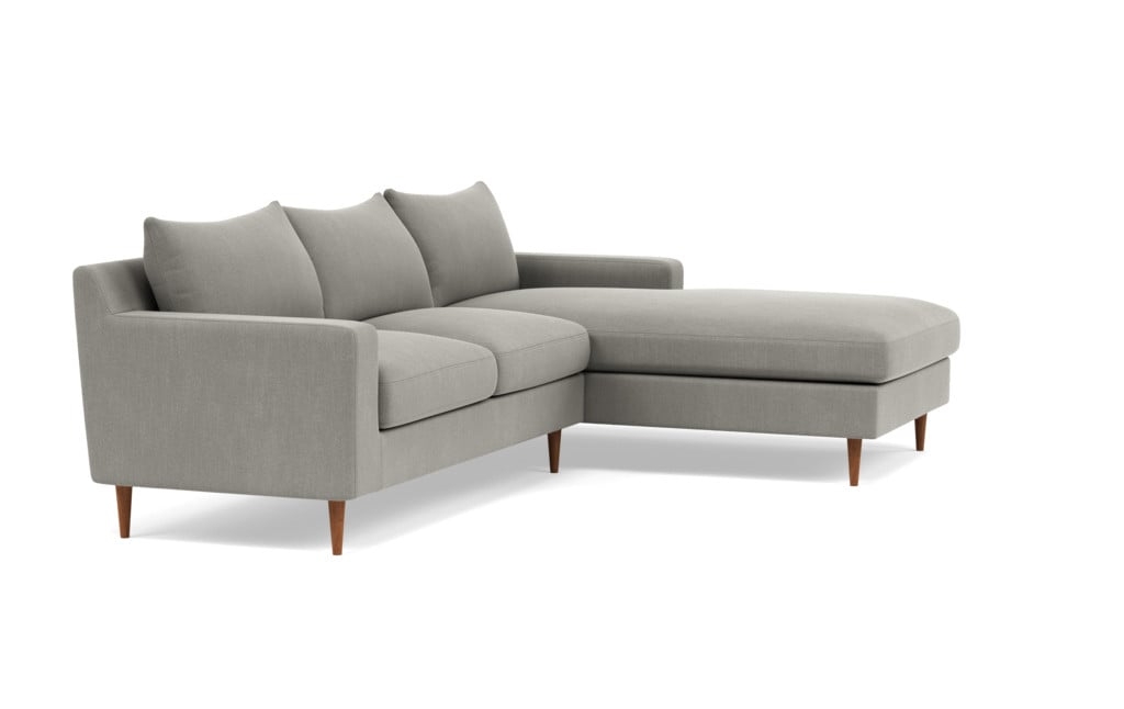 Sloan Right Sectional - Mortar, Deep Chaise - Image 1