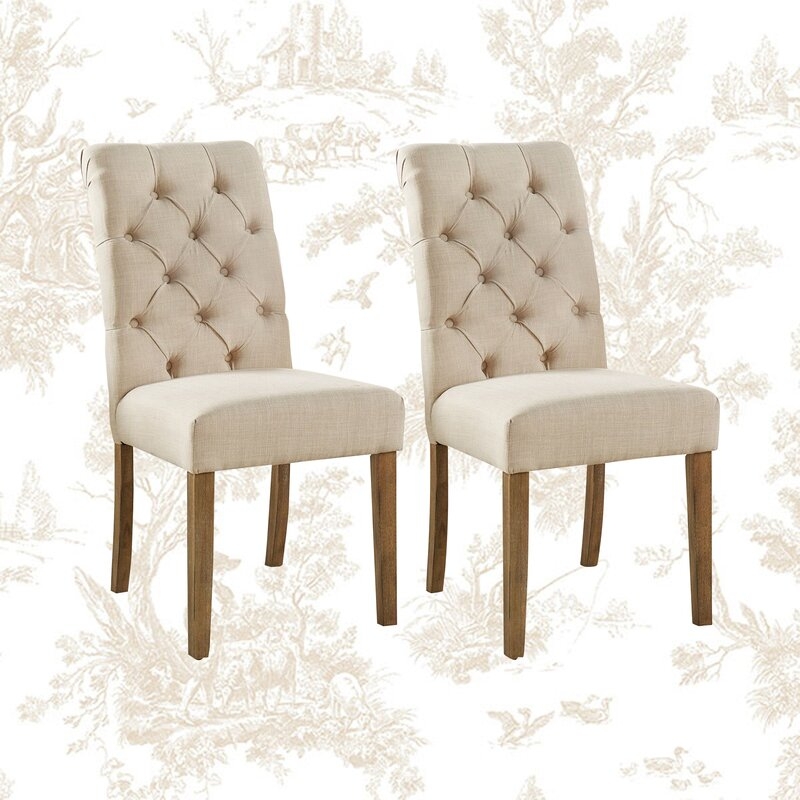 Abasi Tufted Upholstered Side Chair (Set of 2) - Image 0