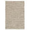 MARLED BROWN WOVEN COTTON RUG - 8x10 - Image 1