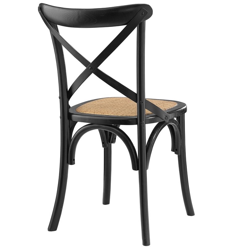 Gage Side Chair, Black - Image 1