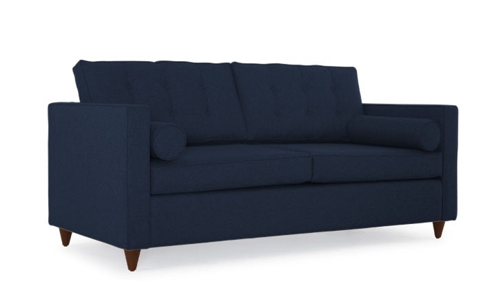 Braxton Sleeper Sofa- Bentley Indigo- Mocha - Image 1