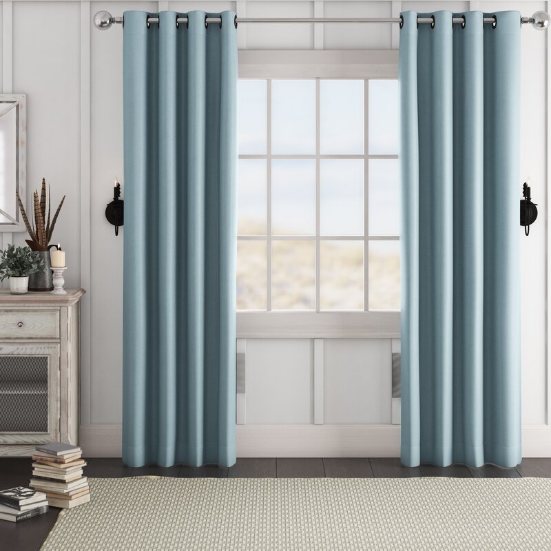 Blackout Thermal Grommet Curtain Panels (Set of 2) - Image 0