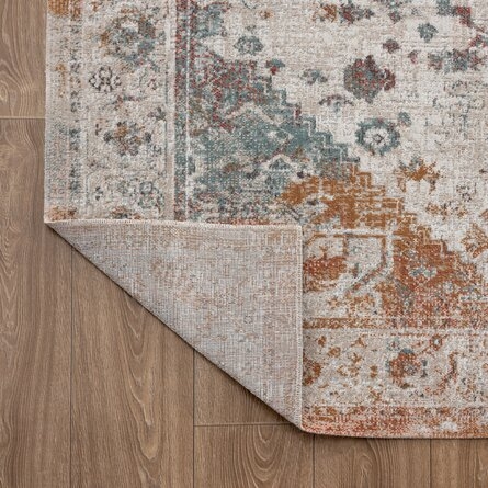 Whipkey Ombre at Dusk Orange/Gray Indoor/Outdoor Area Rug - Image 4
