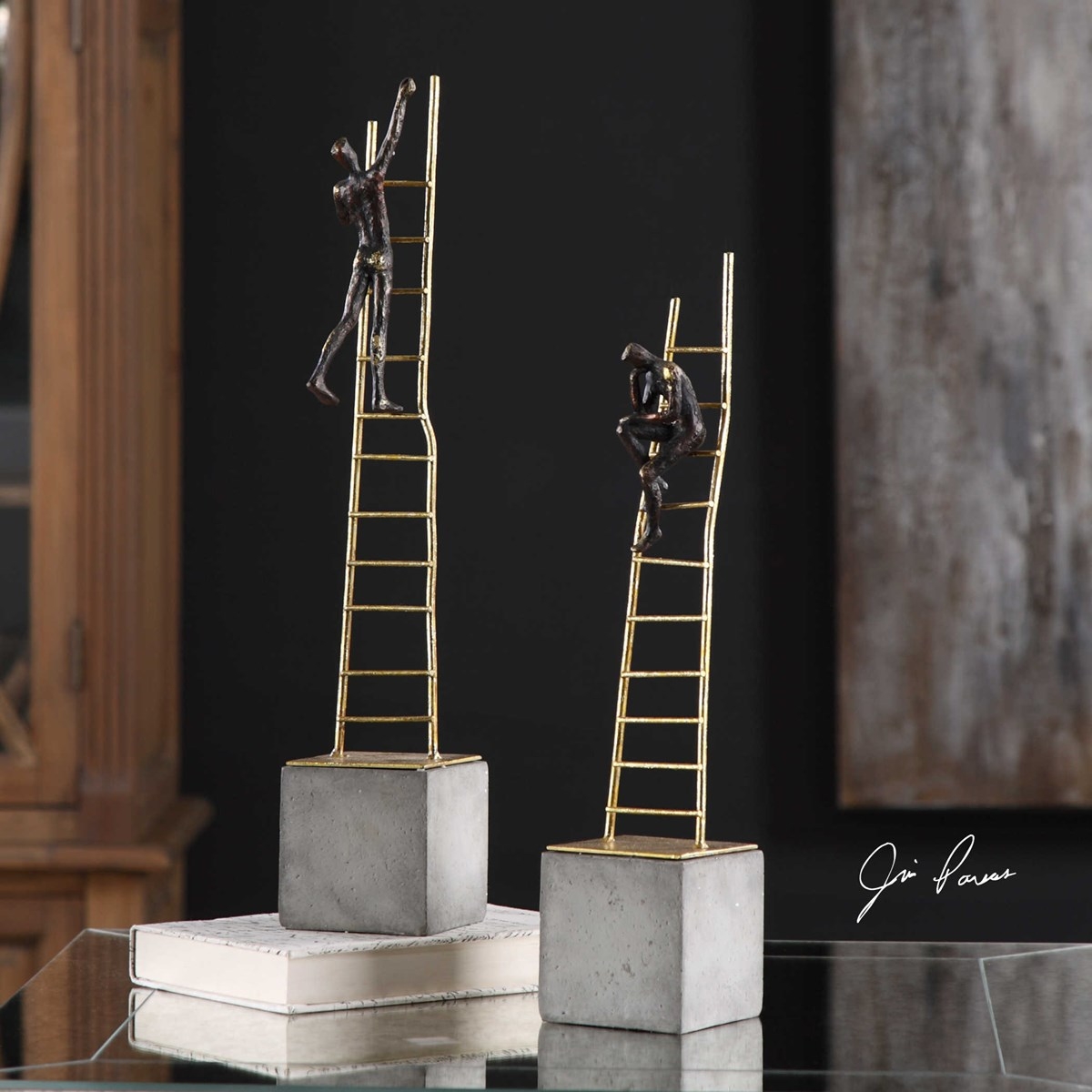 Ladder Climb Sculpture S/2 - Image 1