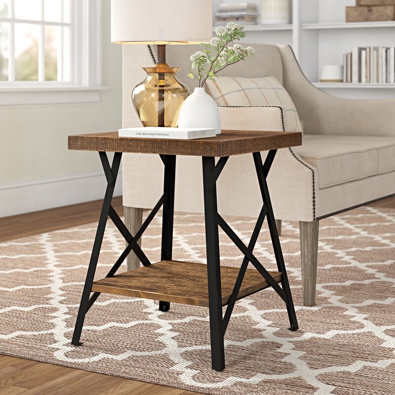 Imboden Solid Wood End Table - Image 2
