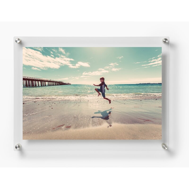 Double Panel Floating Acrylic Picture Frame - 24" x 36" - Image 0