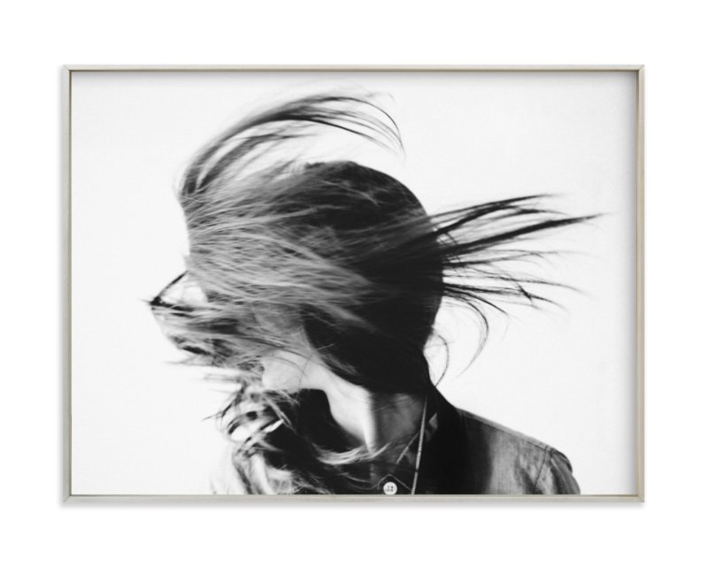 movement by katie bryant - 24x18 with champagne silver frame - Image 0