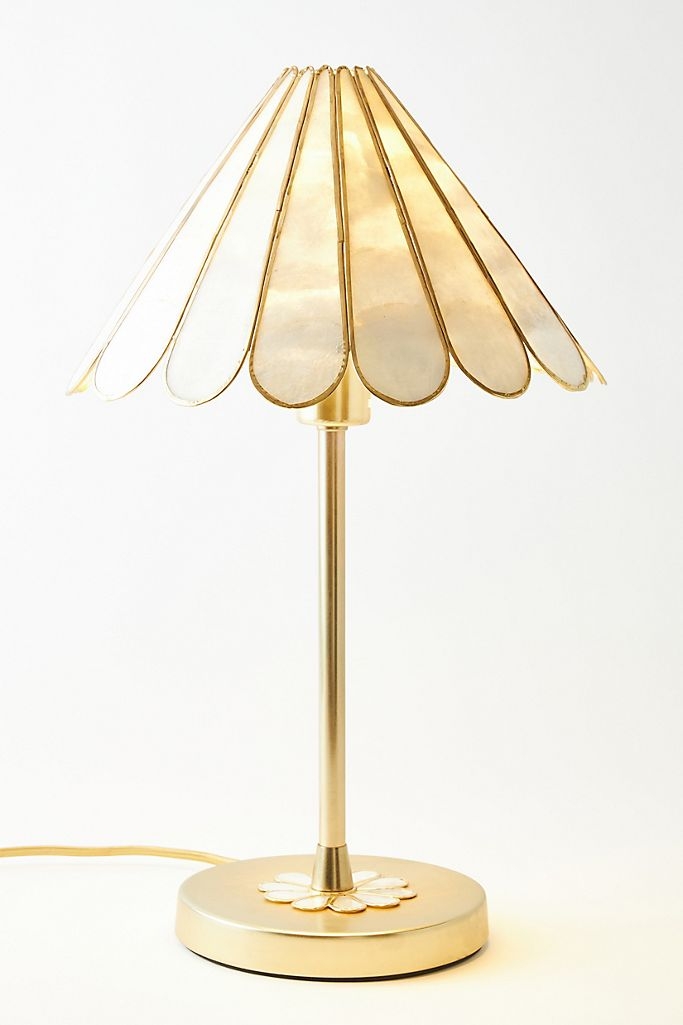 Daisy Capiz Table Lamp - Image 0