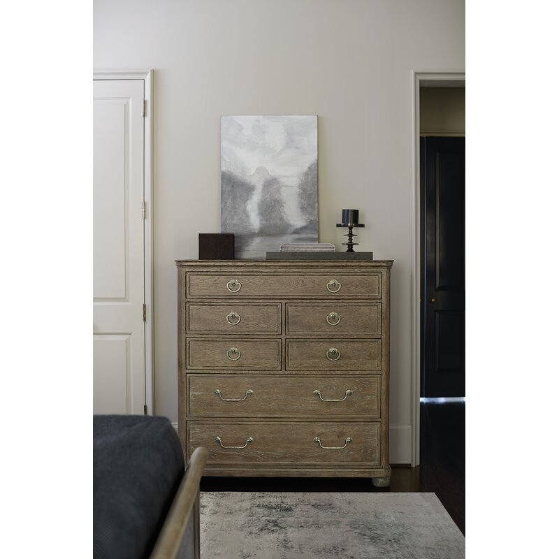 Rustic Patina 3 Drawer Nightstand - chest of drawers - Image 0