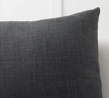 Belgian Linen Pillow Cover, 24", Chambray - Image 5