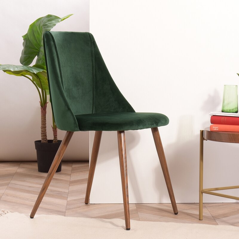 Camron Velvet Upholstered Side Chair (set of 2) - Image 2