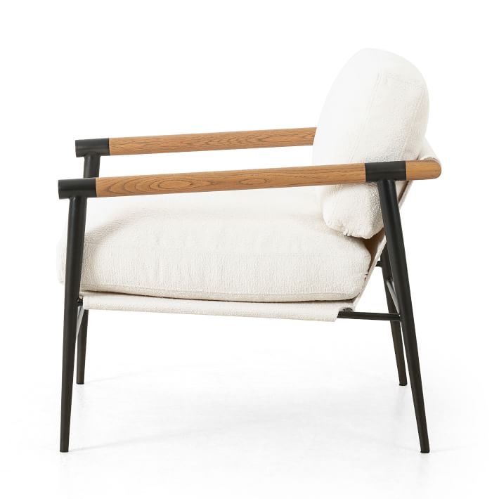 Carbon Framed Chair, Fayette Cloud - Image 2