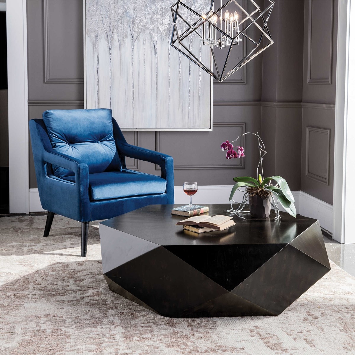 Axel Coffee Table, Black - Image 1