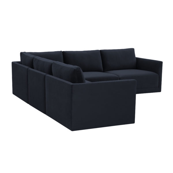 Willow Navy Modular L Sectional - Image 2